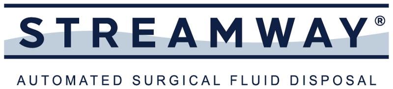 Streamway Automated Surgical Fluid Disposal System Streamway Logo ASFD